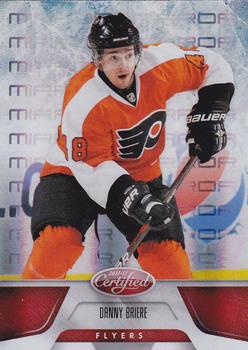 2011-12 Panini Certified - Mirror Red #2 Daniel Briere Front