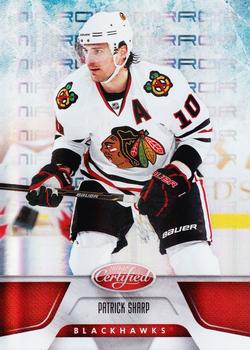 2011-12 Panini Certified - Mirror Red #4 Patrick Sharp Front