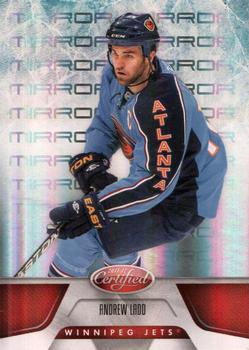 2011-12 Panini Certified - Mirror Red #22 Andrew Ladd Front