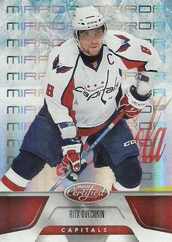 2011-12 Panini Certified - Mirror Red #34 Alex Ovechkin Front