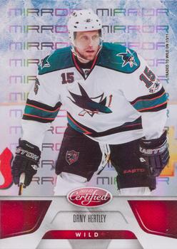 2011-12 Panini Certified - Mirror Red #117 Dany Heatley Front