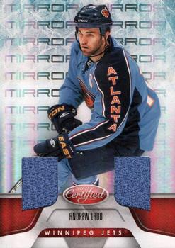 2011-12 Panini Certified - Mirror Red Materials Dual #22 Andrew Ladd Front