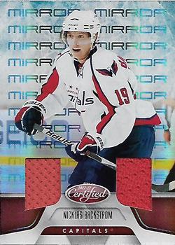 2011-12 Panini Certified - Mirror Red Materials Dual #27 Nicklas Backstrom Front