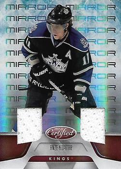 2011-12 Panini Certified - Mirror Red Materials Dual #90 Anze Kopitar Front
