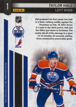 2011-12 Panini Certified - Potential #1 Taylor Hall Back