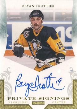 2011-12 Panini Certified - Private Signings #BT2 Bryan Trottier Front