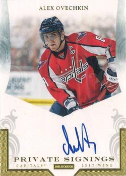 2011-12 Panini Certified - Private Signings #AO3 Alexander Ovechkin Front