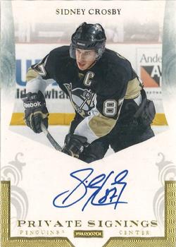 2011-12 Panini Certified - Private Signings #SC2 Sidney Crosby Front