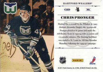 Chris Pronger autographed Jersey (Hartford Whalers)