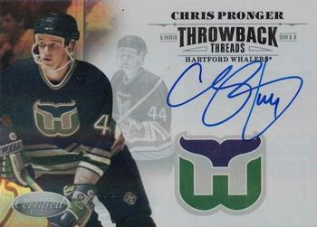 2011-12 Panini Certified - Throwback Threads Autographs #4 Chris Pronger Front