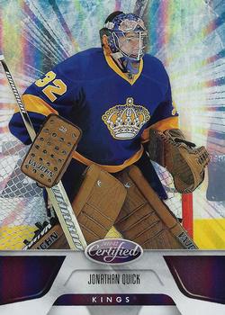 2011-12 Panini Certified - Totally Purple #13 Jonathan Quick Front