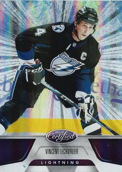 2011-12 Panini Certified - Totally Purple #81 Vincent Lecavalier Front