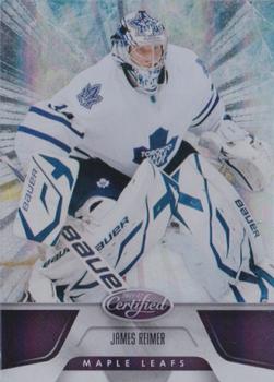 2011-12 Panini Certified - Totally Purple #83 James Reimer Front