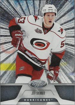2011-12 Panini Certified - Totally Silver #1 Jeff Skinner Front