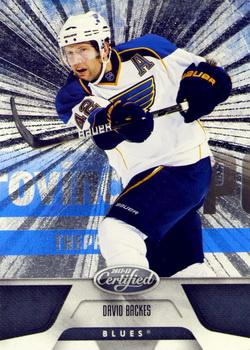 2011-12 Panini Certified - Totally Silver #19 David Backes Front