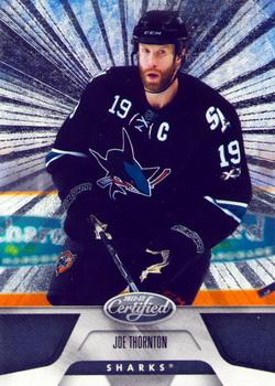 2011-12 Panini Certified - Totally Silver #33 Joe Thornton Front