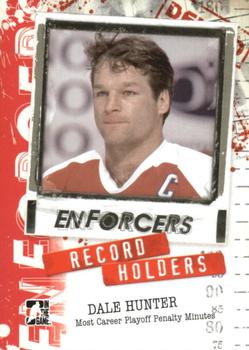 2011-12 In The Game Enforcers #27 Dale Hunter Front
