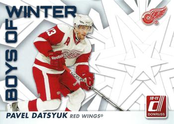2010-11 Donruss - Boys of Winter #72 Pavel Datsyuk Front