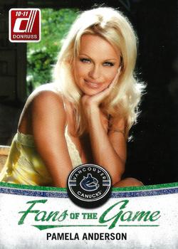 2010-11 Donruss - Fans of the Game #2 Pamela Anderson Front