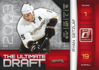 2010-11 Donruss - The Ultimate Draft #15 Ryan Getzlaf Front