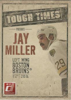 2010-11 Donruss - Tough Times #8 Jay Miller Front
