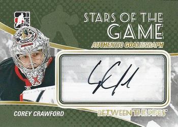 2010-11 In The Game Between The Pipes - Autographs #A-CC Corey Crawford Front