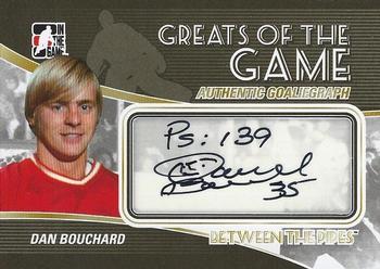 2010-11 In The Game Between The Pipes - Autographs #A-DB Dan Bouchard  Front