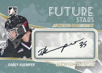 2010-11 In The Game Between The Pipes - Autographs #A-DK Darcy Kuemper  Front