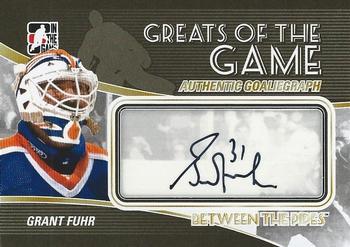 2010-11 In The Game Between The Pipes - Autographs #A-GF Grant Fuhr Front