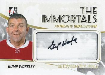 2010-11 In The Game Between The Pipes - Autographs #A-GW Gump Worsley Front