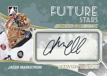 2010-11 In The Game Between The Pipes - Autographs #A-JM Jacob Markstrom  Front