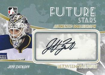2010-11 In The Game Between The Pipes - Autographs #A-JZ Jeff Zatkoff  Front