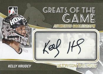2010-11 In The Game Between The Pipes - Autographs #A-KH Kelly Hrudey  Front
