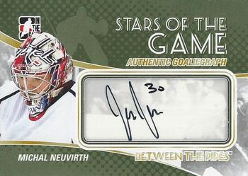 2010-11 In The Game Between The Pipes - Autographs #A-MN Michal Neuvirth Front