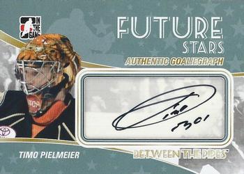 2010-11 In The Game Between The Pipes - Autographs #A-TP Timo Pielmeier  Front