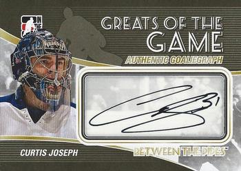 2010-11 In The Game Between The Pipes - Autographs #A-CJO Curtis Joseph Front