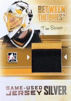 2010-11 In The Game Between The Pipes - Game-Used Emblem Silver #M-66 Tom Barrasso Front