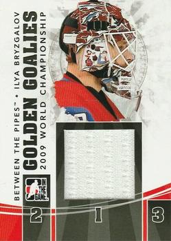 2010-11 In The Game Between The Pipes - Golden Goalies Jerseys Black #GG-18 Ilya Bryzgalov Front