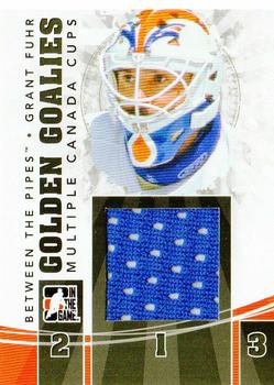 2010-11 In The Game Between The Pipes - Golden Goalies Jerseys Black #GG-33 Grant Fuhr Front