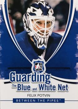 2010-11 In The Game Between The Pipes - Guarding the Blue and White Net #BW-07 Felix Potvin Front
