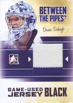 2010-11 In The Game Between The Pipes - Jerseys Black #M-12 Devan Dubnyk Front