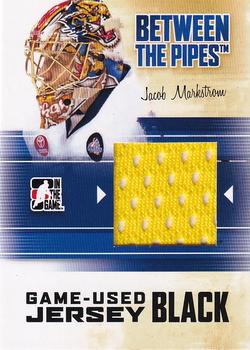 2010-11 In The Game Between The Pipes - Jerseys Black #M-21 Jacob Markstrom Front