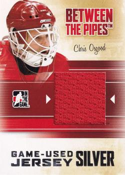 2010-11 In The Game Between The Pipes - Jerseys Silver #M-05 Chris Osgood  Front
