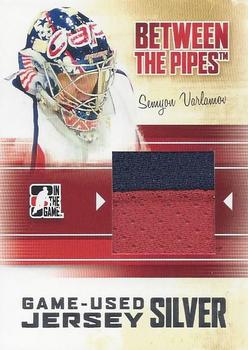 2010-11 In The Game Between The Pipes - Jerseys Silver #M-63 Semyon Varlamov  Front