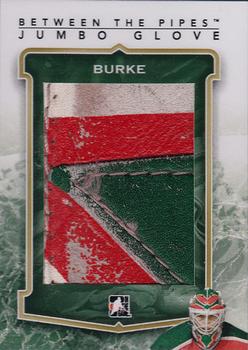 2010-11 In The Game Between The Pipes - Jumbo Glove #JG-11 Sean Burke  Front