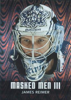 2010-11 In The Game Between The Pipes - Masked Men III Silver #MM-20 James Reimer  Front