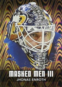2010-11 In The Game Between The Pipes - Masked Men III Silver #MM-26 Jhonas Enroth  Front