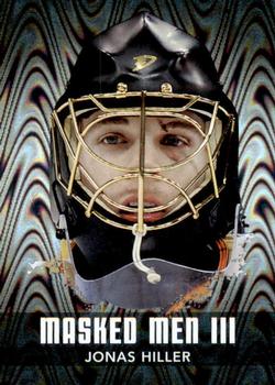 2010-11 In The Game Between The Pipes - Masked Men III Silver #MM-27 Jonas Hiller  Front