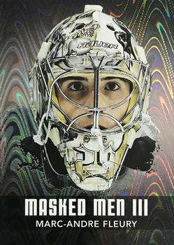 2010-11 In The Game Between The Pipes - Masked Men III Silver #MM-31 Marc-Andre Fleury  Front