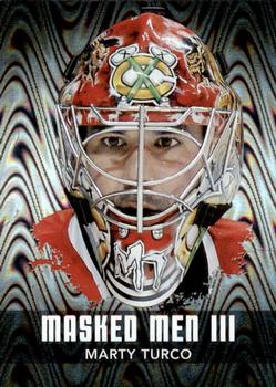 2010-11 In The Game Between The Pipes - Masked Men III Silver #MM-33 Marty Turco  Front
